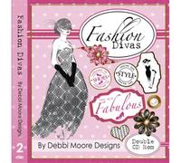 Debbi Moore Designs Fashion Divas Double CD Rom (294777)