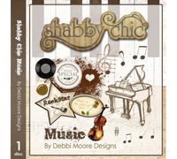 Debbi Moore Designs Shabby Chic Music CD Rom (294227)