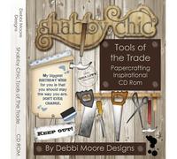 Debbi Moore Shabby Chic Tools of the Trade Papercrafting CD 320103