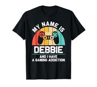 DEBBIE Gift Name Personalized Funny Gaming Geek Birthday T-Shirt