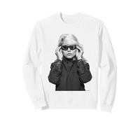 Debbie Harry Blondie New Wave Pop Singer By Allan Ballard Sweatshirt