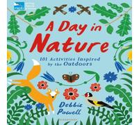 Debbie Powell RSPB: A Day in Nature Paperback Book Debbie Powell Multicolor