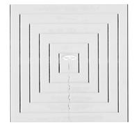 Debbie Shore Nesting Squares Clear 1″ 2″ 3″ 4″ 5″ and 6″ Acrylic Templates for Patchworking and Applique