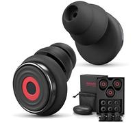 debedb E10 PRO High Fidelity Noise Cancelling Earplugs for Concerts, Noise Reduction 20-35dB for Drummers, Musicians, DJs and Fitness Enthusiasts (Black)