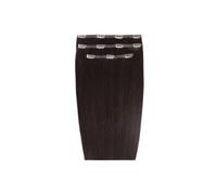 Beauty Works Deluxe Clip-In 18 Inch Hair Extensions (Various Colours) - Ebony 1B