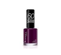 Rimmel London Nail Polish 60 Seconds Super Shine 345 Black Cherries 8 ml
