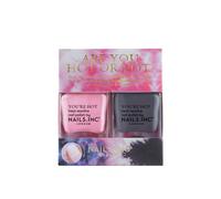 Nails Inc Are You Hot Or Not Duo, Temperature Colour Changing, No Chip, Long Lasting, Quick Dry, Air Dry, Professional Manicures & Pedicures, Fingernails & Toenails, Vegan Nail Polish, 2 Piece Set
