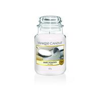 Yankee Candle Scented Candle | Baby Powder Large Jar | Long Burning Candles: up to 150 Hours | Perfect Mothers Day and Easter Gifts for Women