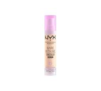 NYX Professional Makeup Concealer, Bare With Me Concealer Serum, Up to 24 Hour Hydration, Infused with Tremella Mushroom, Cica and Green Tea, Shade Fair, 9.6ml