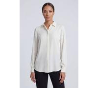 Principles Women's Basic Chiffon Button Down Collared Shirt in Ivory | Size: 16 Principles Ivory 16