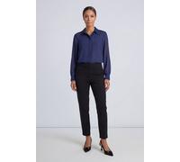 Principles Women's Basic Chiffon Button Down Collared Shirt in Navy | Size: 18 Principles Navy 18