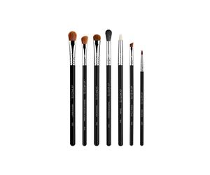 Debenhams Basic Eye Brush Set In Black black