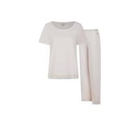 Debenhams Women's Betty Wide Leg Pyjama Set Violet Rib | Size: XS
