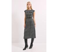 Debenhams Black Boucle Patch Pocket Column Dress black 10