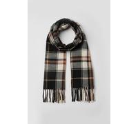 Debenhams Black Check Scarf black One Size