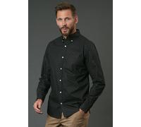 Debenhams Black Geo Sphere Print Long Sleeve Shirt black XXL