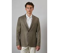 Debenhams Brown Slim Fit Patch Pocket Blazer brown