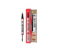 New York, Build A Brow: 2 in 1 Brow Pen + Sealing Gel, Real-looking, Fuller Brows, Waterproof, Sweat- & Smudge-resistant, 24H Wear, Vegan Formula,