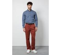 Maine Men's Burnt Orange Premium Chino Trousers | Size: 30M Maine Burnt Orange 30M