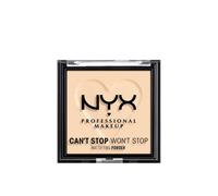 NYX Professional Makeup Can't Stop Won't Stop Mattifying Powder Fair | All-Day Matte and Smooth Powder, Infused With Oil-Absorbing Rice Powder, Lightweight, Matte Finish