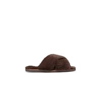 Clarks Women's Myra Mule Slippers Chocolate in Brown | Size: 6 Clarks Brown 6