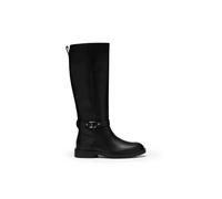 Debenhams Women's Clarks Previa Bit Leather Boots Black | Size: 6