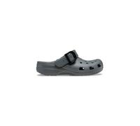 Debenhams Classic Buckle Clog Carbon In Dark Grey dark grey