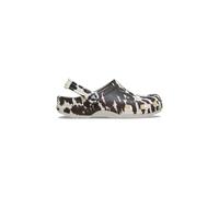 Debenhams Classic Clog Cow Print Chalk/multi multi