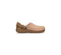Debenhams Classic Crafted Suede Clog Milk Chocolate chocolate