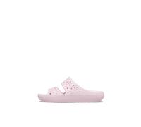 Crocs Classic Floral Cut Out Sandal, Pink, Size 7, Women Pink