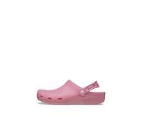 Debenhams Classic Frosted Clog Rosette Pink pink 6