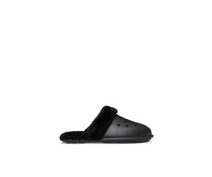 Debenhams Classic Fuzz Scuff Slipper Black black