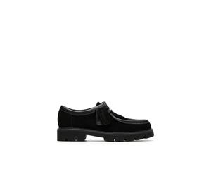 Debenhams Cleyhill Seam Suede Lace-Up Shoe Black black