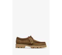 Debenhams Cleyhill Seam Suede Lace-Up Shoe Dark Sand In Brown brown