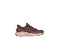 Debenhams Contour Foam Cozy Fit Suede Bungee Slip-Ins Trainers Chocolate Brown brown