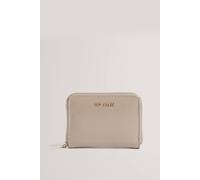 Debenhams Crinkle Icon Small Zip Around Purse Stone stone