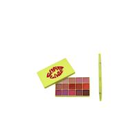 Debenhams Cupid Case Lip Palette & Lip Brush Set In Rose Garden rose garden