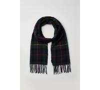 Debenhams Dark Green Check Scarf dark green One Size