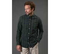 Debenhams Dark Green Country Check Long Sleeve Shirt dark green S