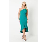 Debenhams Debut London By Coast Crepe Peplum Hem Midaxi Dress In Green green 8