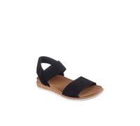 Debenhams Desert Kiss Low Microfiber Quarter Strap Sandal Black black 7