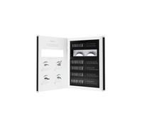 Nanolash DIY Eyelash Extensions Starter Kit - cluster lashes with bonder, sealer, remover, apllicator, home lash extensions kit (Black, CLASSY)