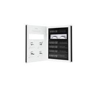 Nanolash DIY Eyelash Extensions Starter Kit - cluster lashes with bonder, sealer, remover, apllicator, home lash extensions kit (Black, INNOCENT)