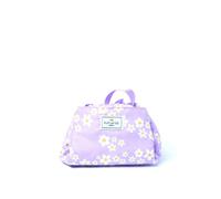 The Flat Lay Co Drawstring Makeup Bag in Lilac Daisy The Flat Lay Co Multicolor