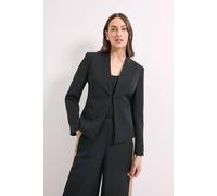 Principles Women's Edge To Edge Side Stripe Blazer in Black | Size: 14 Principles Black 14