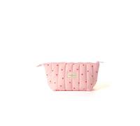 The Flat Lay Co. Marshmallow Essential Makeup Pouch - Sweet Pink Hearts