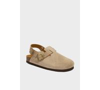 Debenhams Fae Backstrap Suede Dark Beige beige