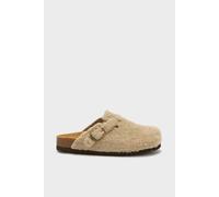 Debenhams Fae Faux Shearling Clog Taupe taupe 38
