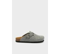 Debenhams Fae Suede Clog Grey grey