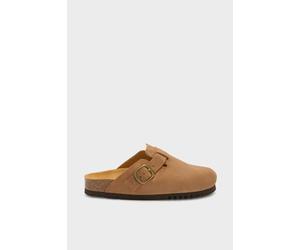 Debenhams Fae Suede Clog Taupe taupe